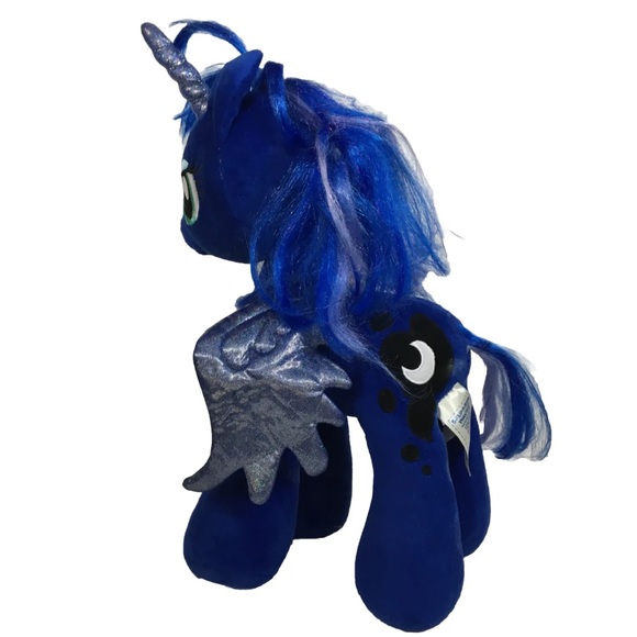 2015 BUILD A BEAR My Little Pony Princess Luna Nightmare Moon Plush Pegasus 16" - Picture 4 of 7